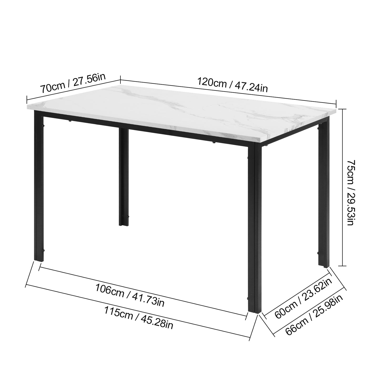 Modern Marble Dining Table