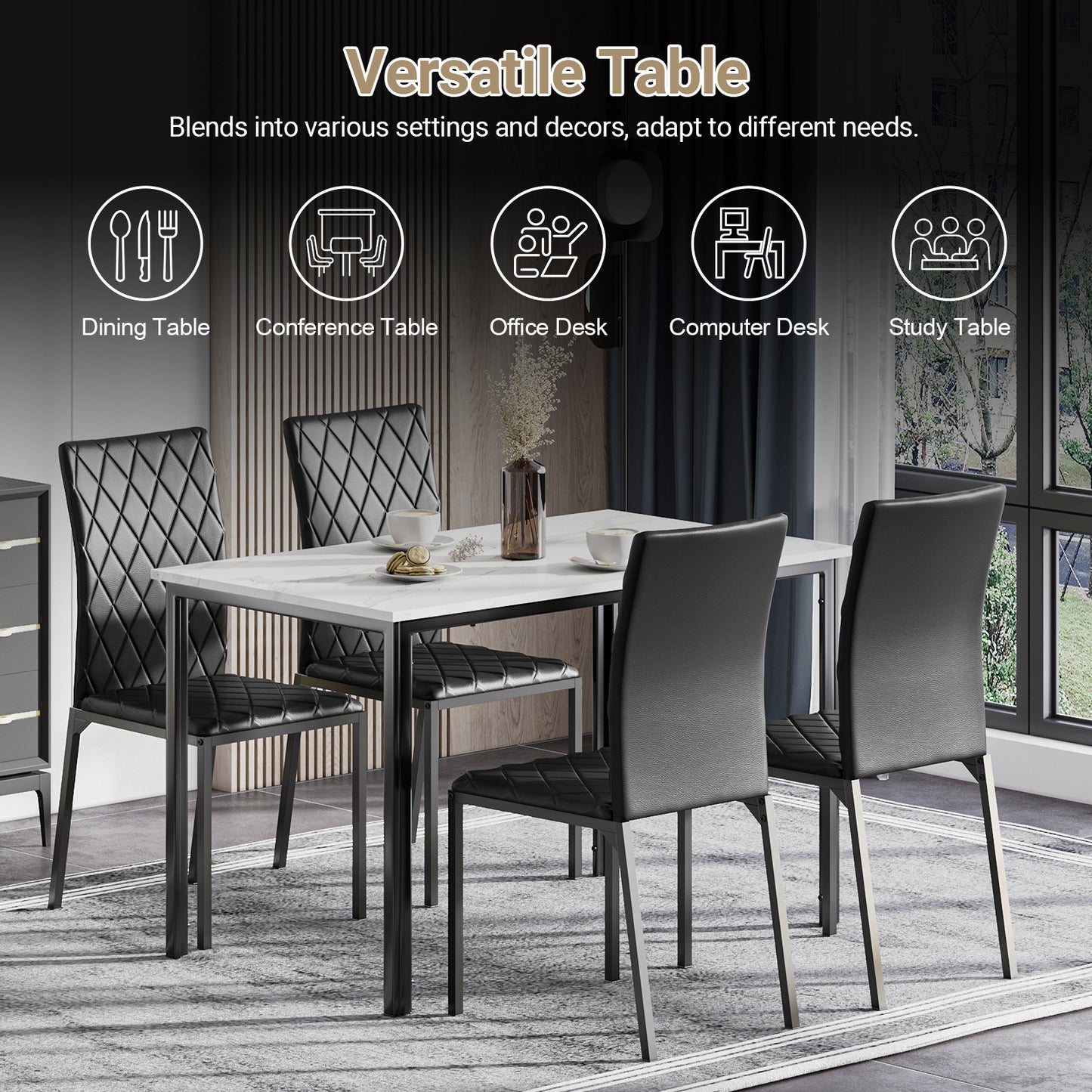 Modern Marble Dining Table