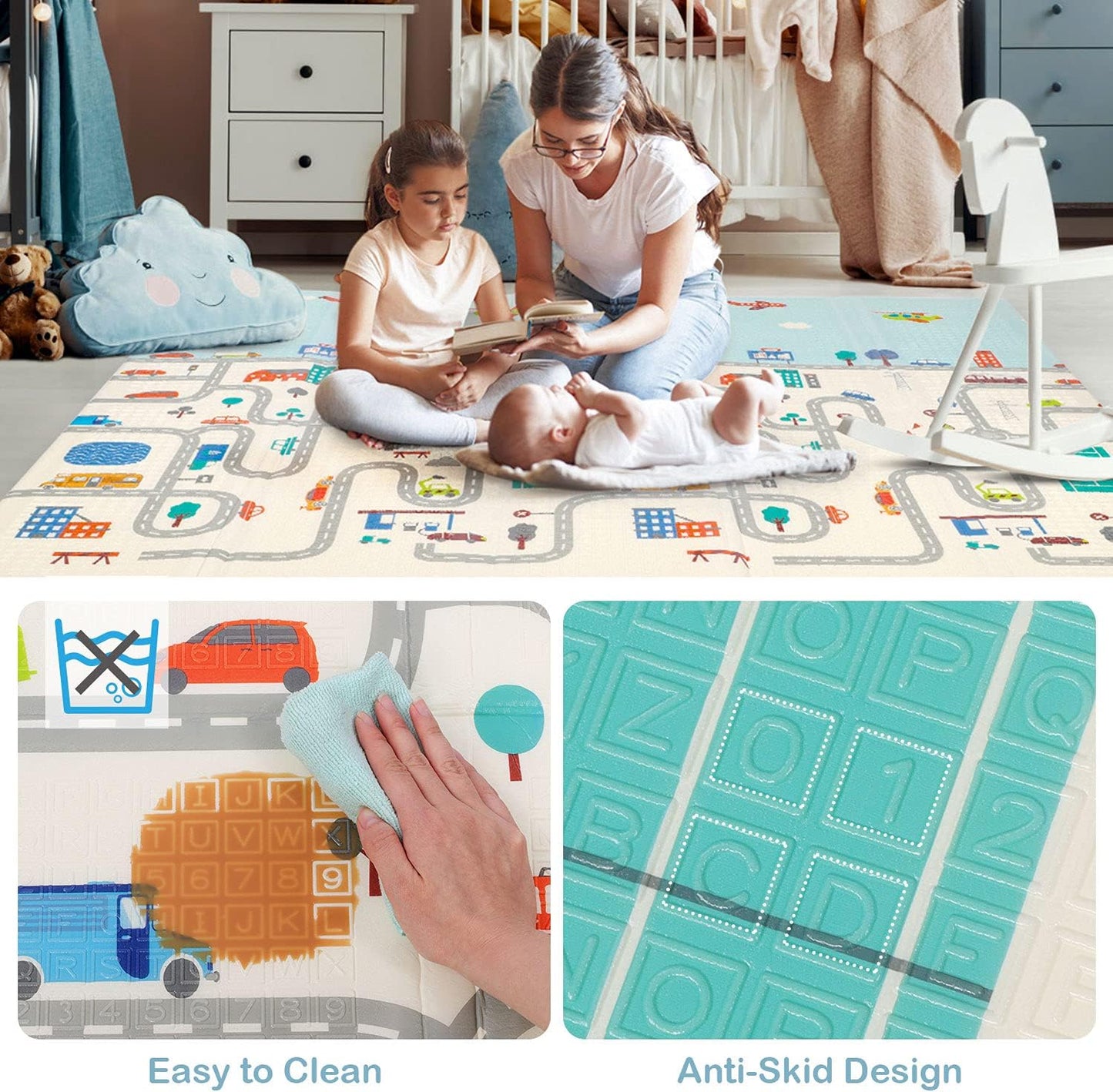 Hello-5ive Foldable Baby Play Mat