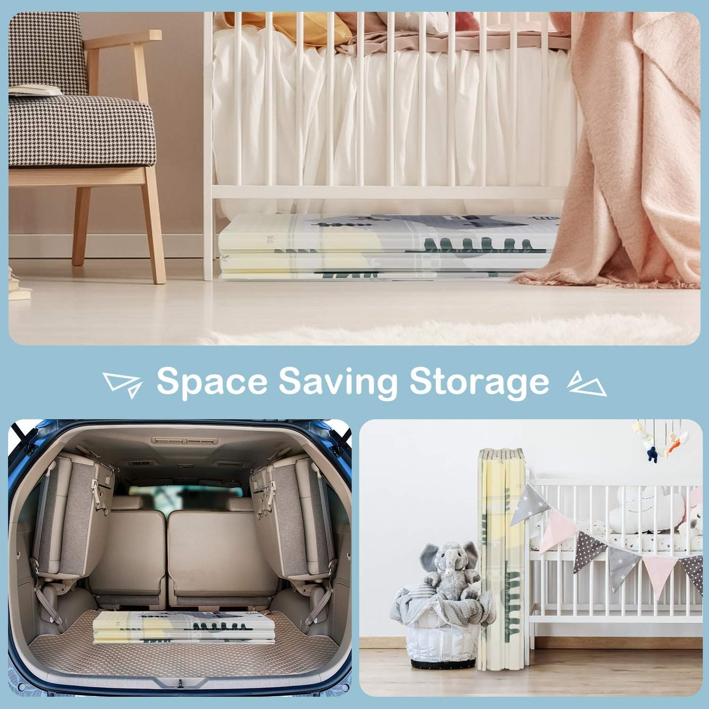 Hello-5ive Foldable Baby Play Mat