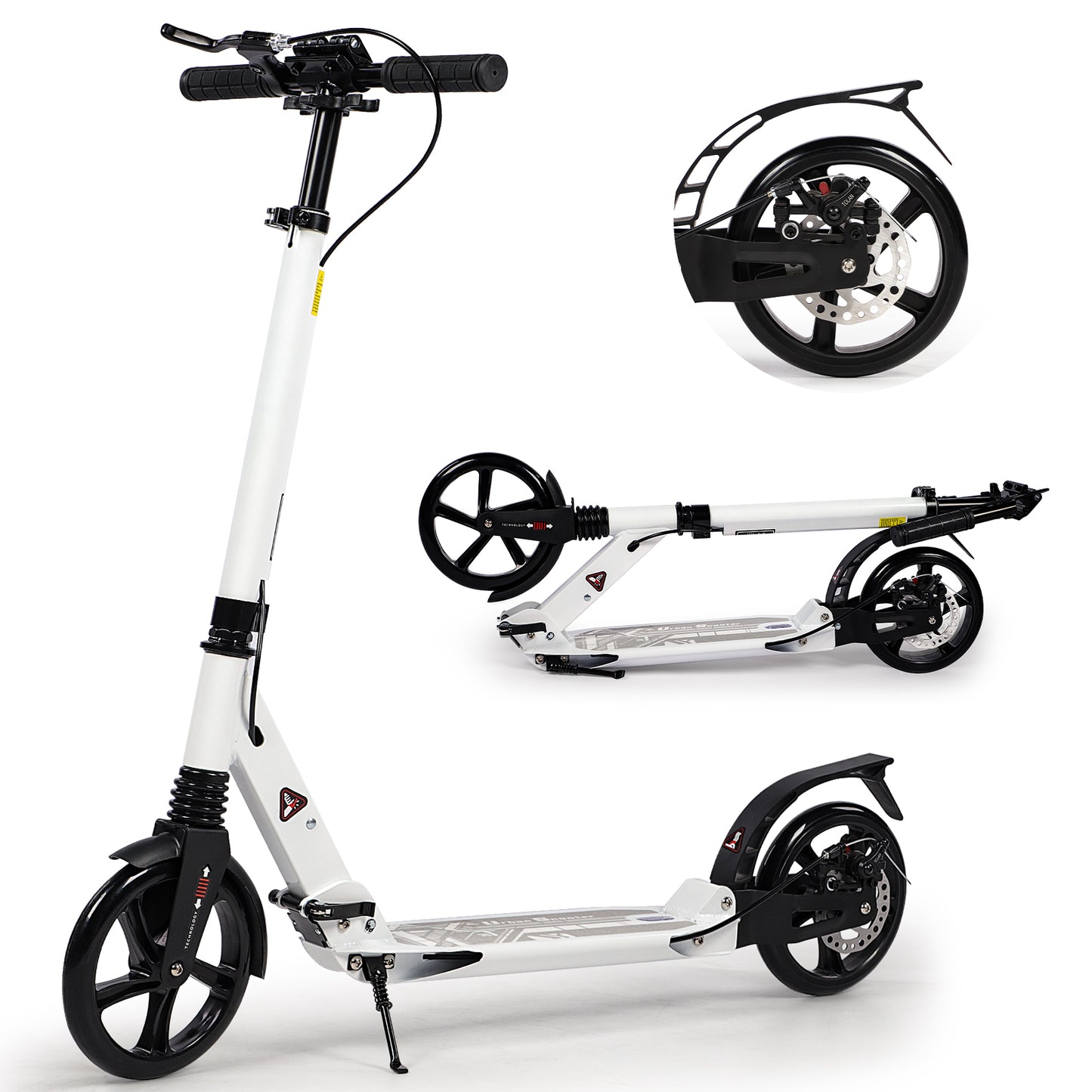 Adult Scooter Disc Brake & Dual Suspension