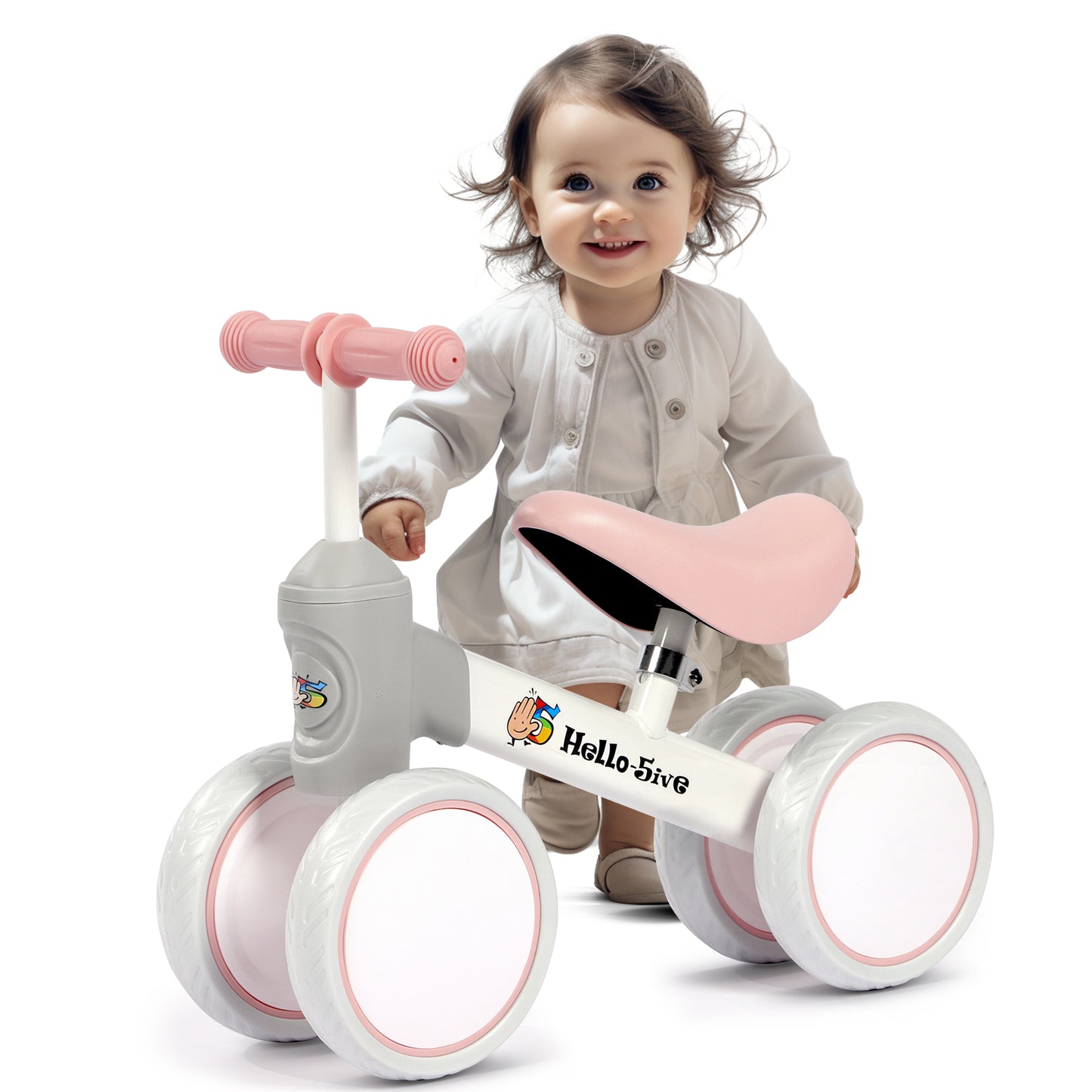 Hello5ive Baby Balance Bike - White