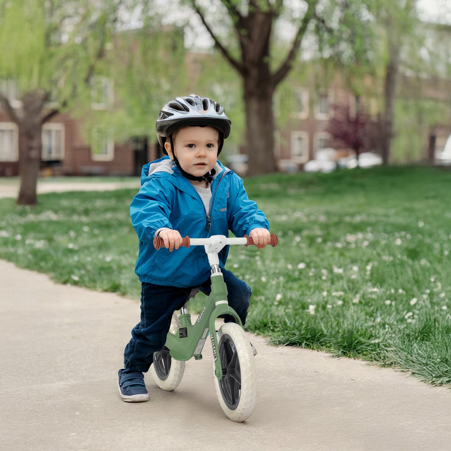 12" Balance Bike with Nylon Frame and Flat-Free Tires