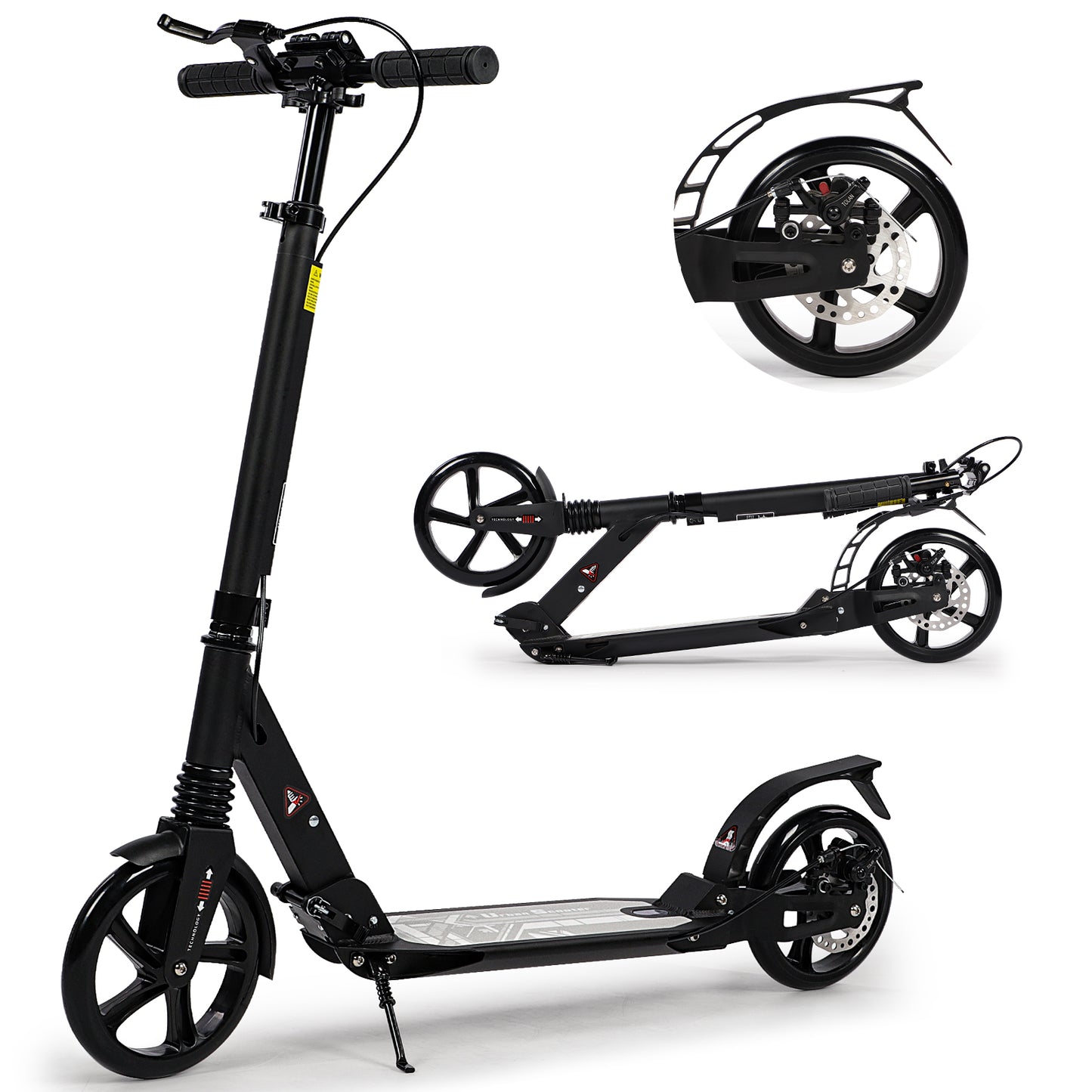Adult Scooter Disc Brake & Dual Suspension
