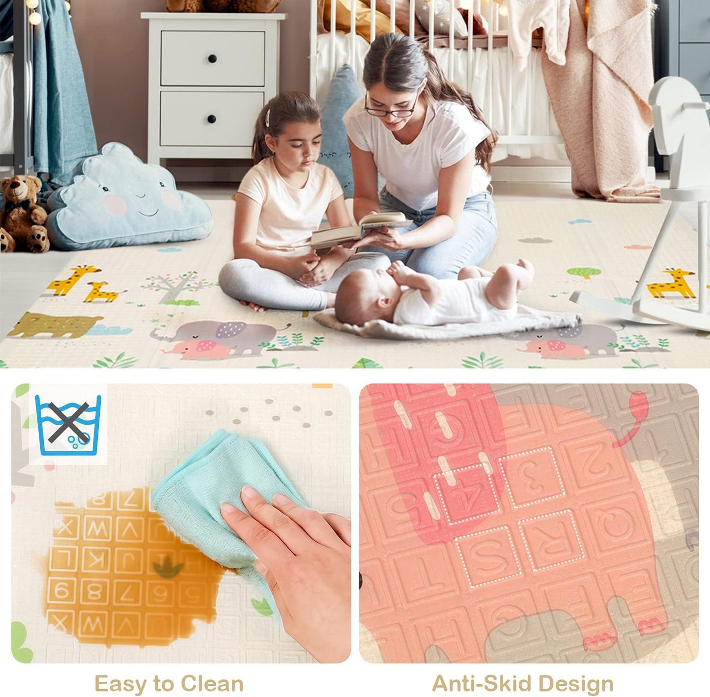 Hello-5ive Foldable Baby Play Mat