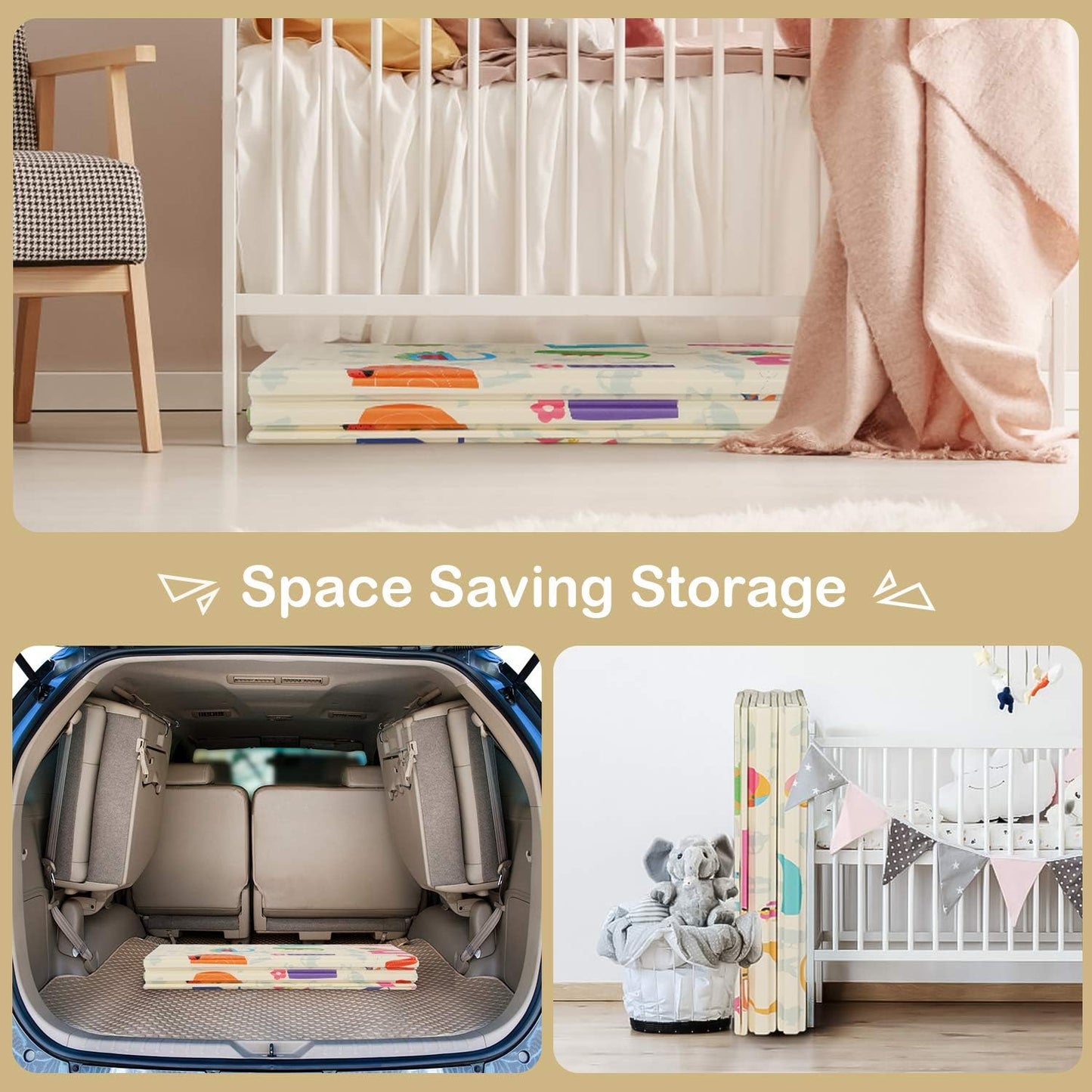 Hello-5ive Foldable Baby Play Mat