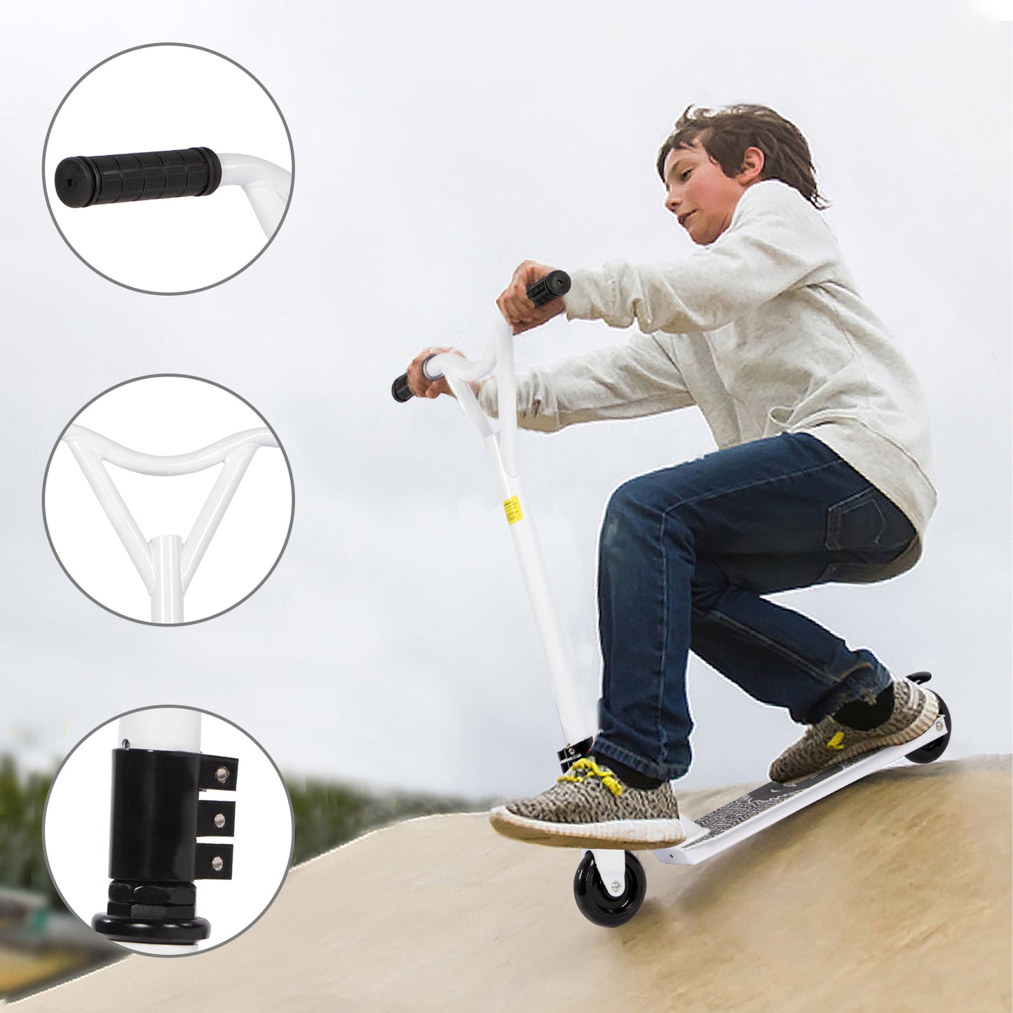 Stunt Scooter, for Child Age 8+, Youngster and Adult