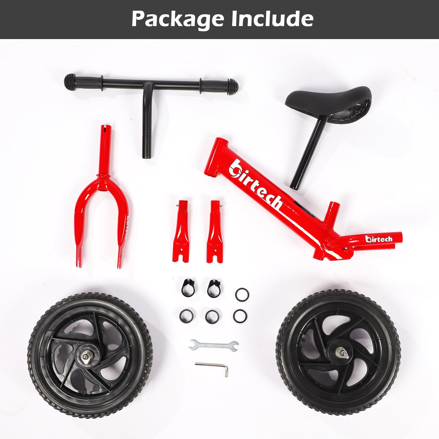 Birtech 12" Balance Bikes for Kids Toddlers