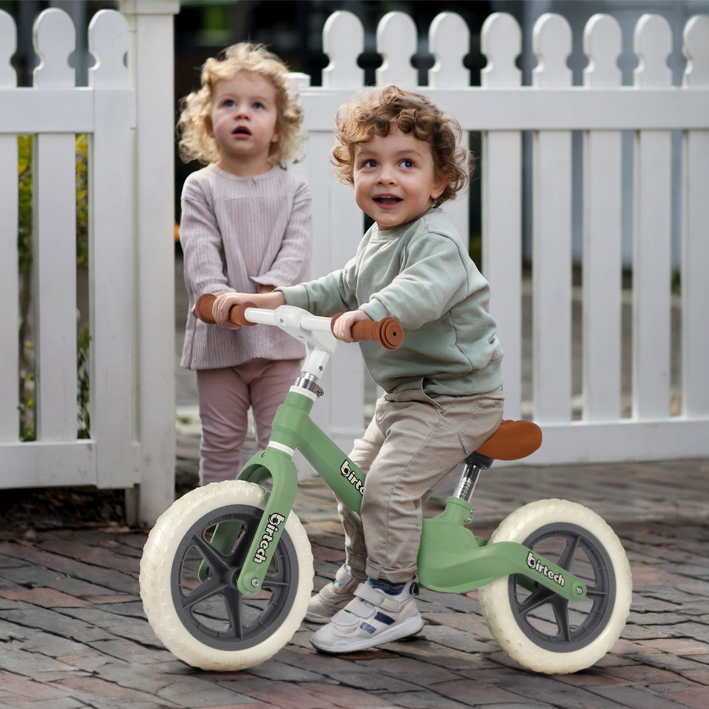 12" Balance Bike with Nylon Frame and Flat-Free Tires