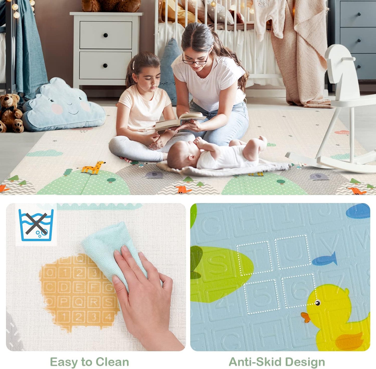 Hello-5ive Foldable Baby Play Mat