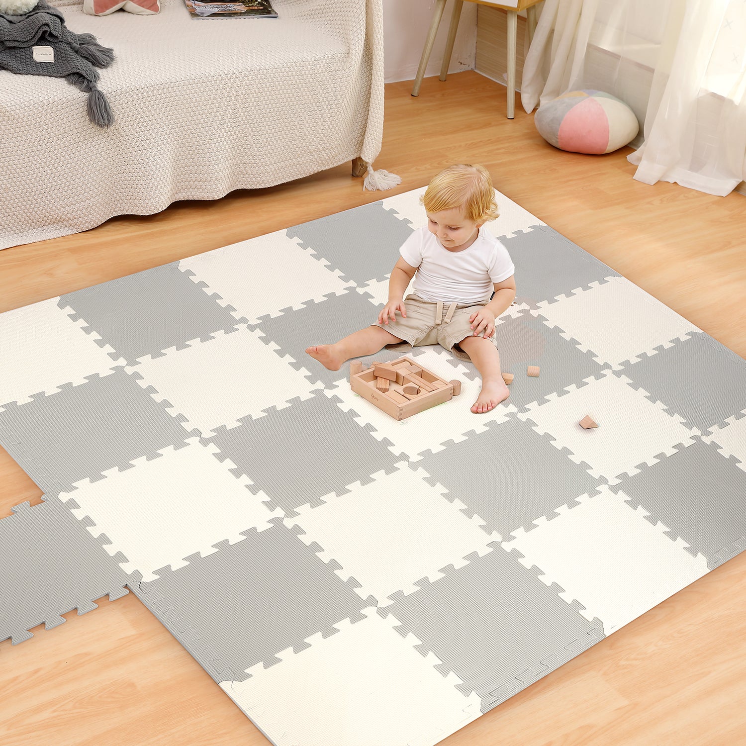 Baby sponge play mat deals