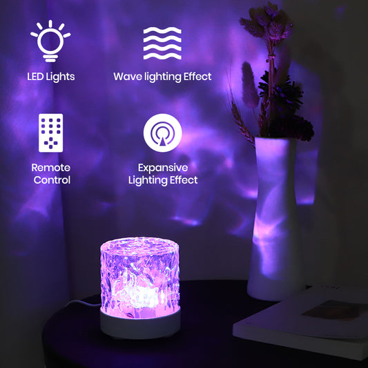Aurora Water Ripple Projector Light