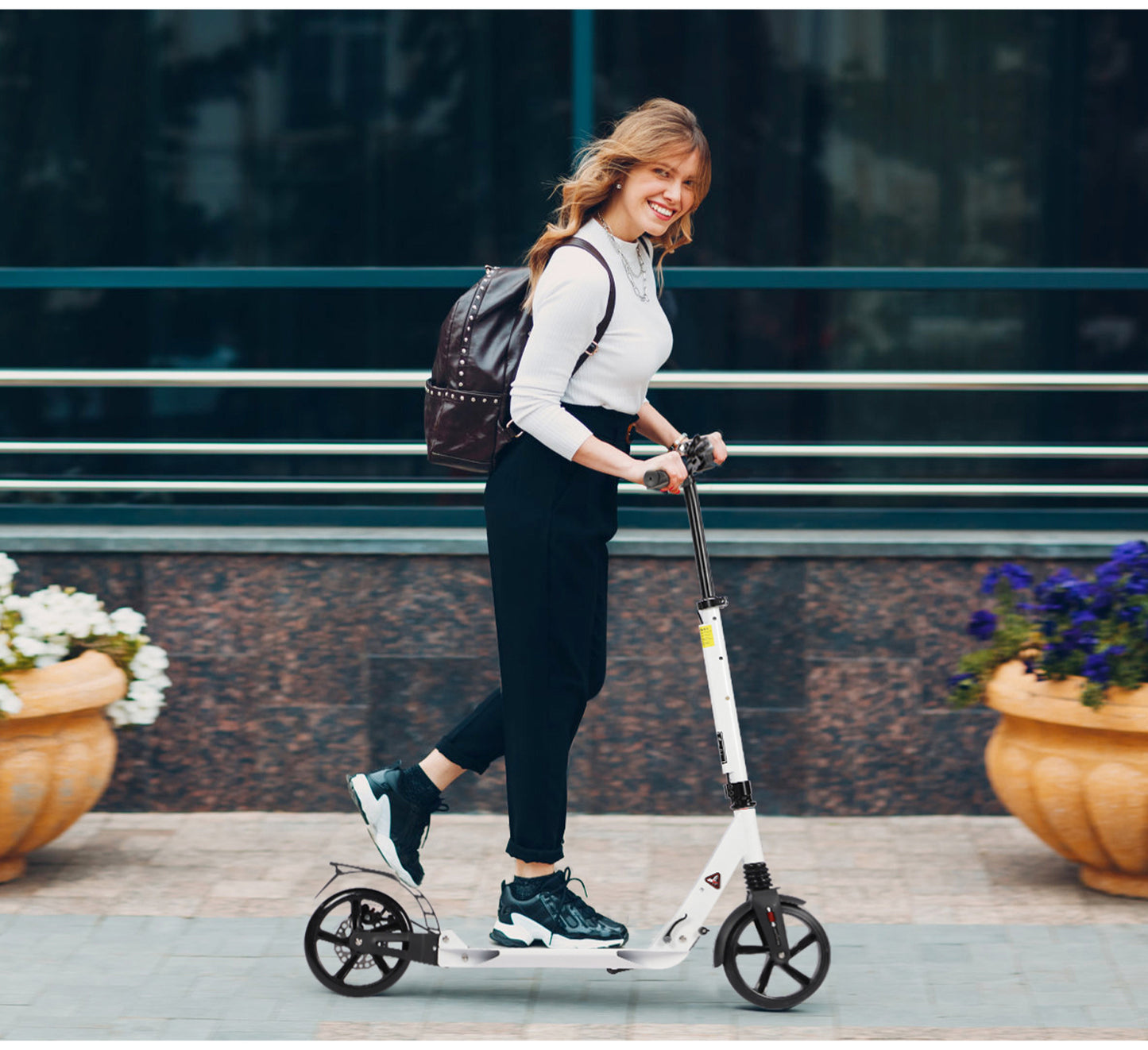 Adult Scooter Disc Brake & Dual Suspension
