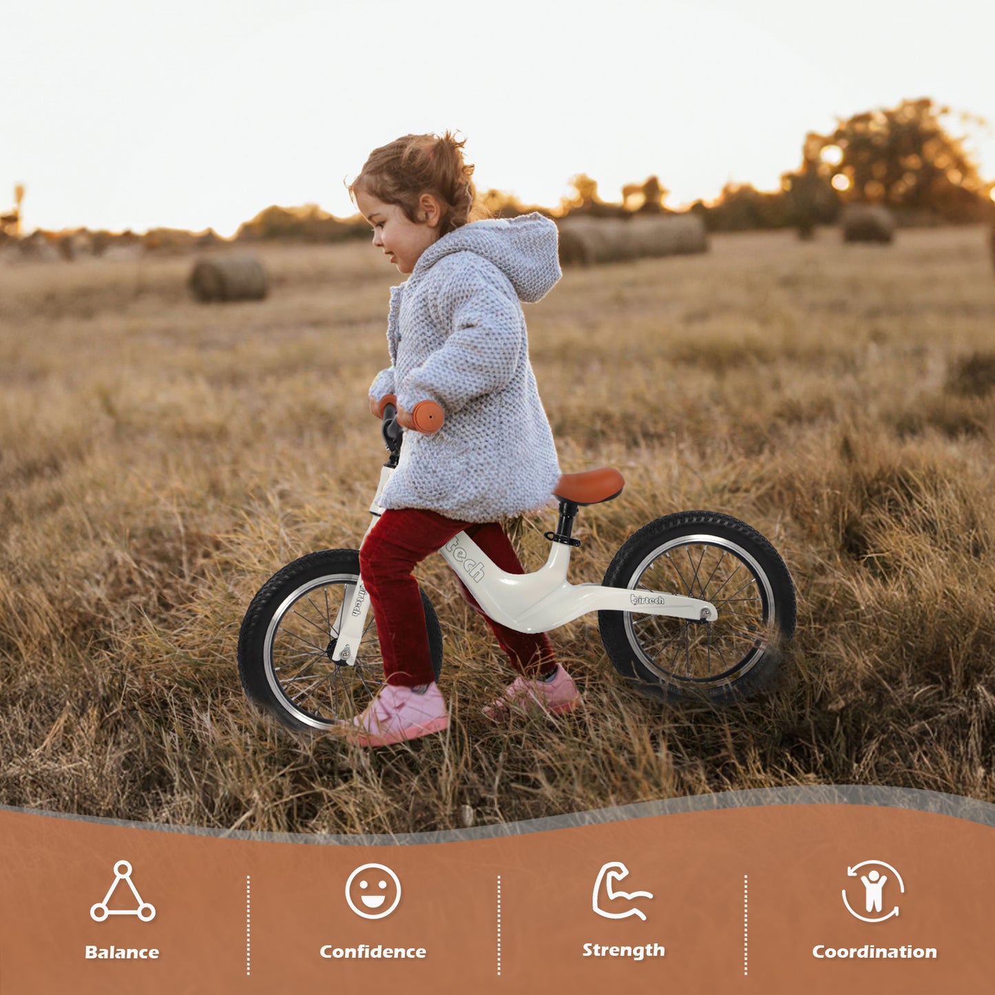 Balance Bike 14" Magnesium Alloy Frame