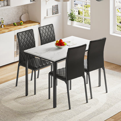Dining Table and Chairs Set of 4