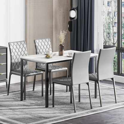 Dining Table and Chairs Set of 4