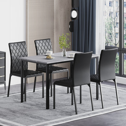 Dining Table and Chairs Set of 4