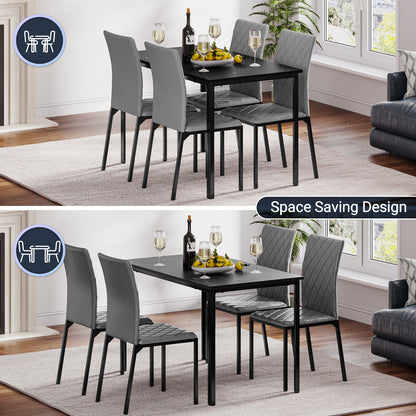 Dining Table and Chairs Set of 4