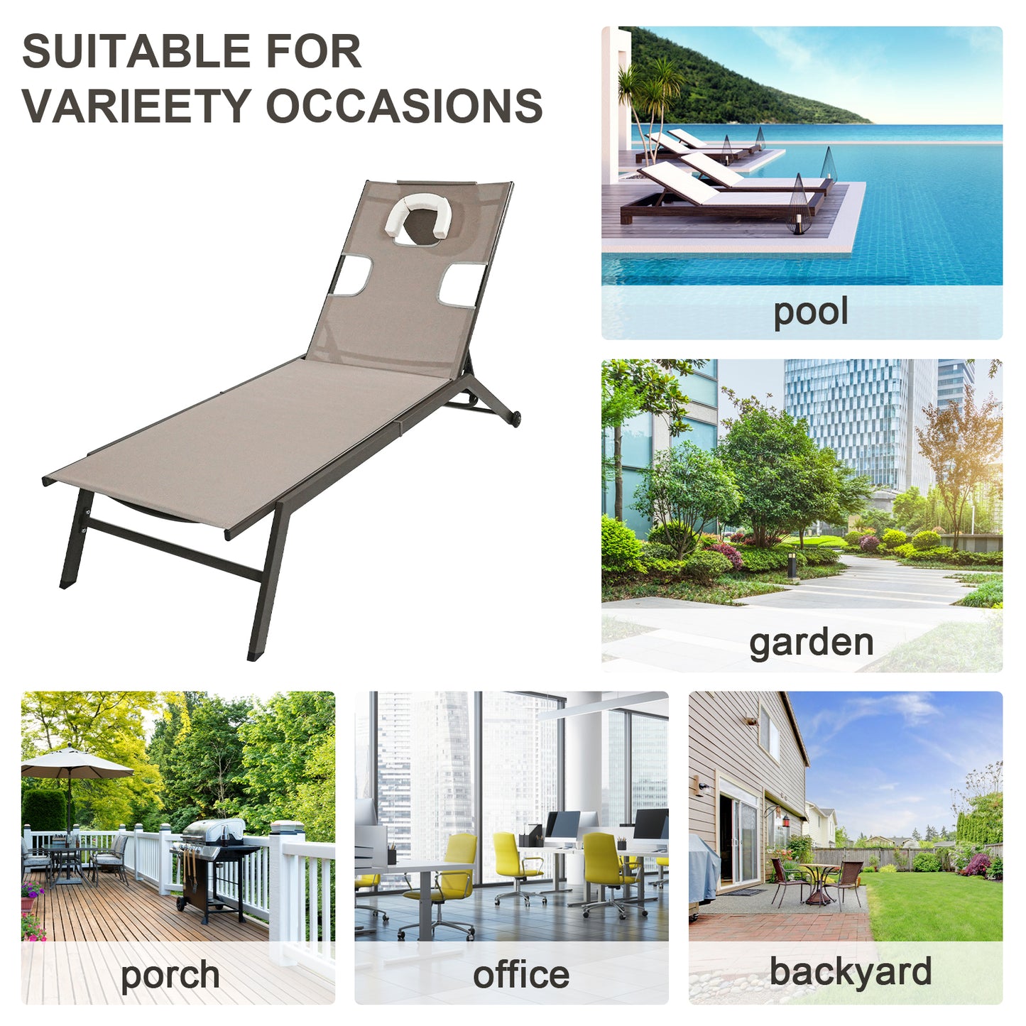 Garden Sun Lounger