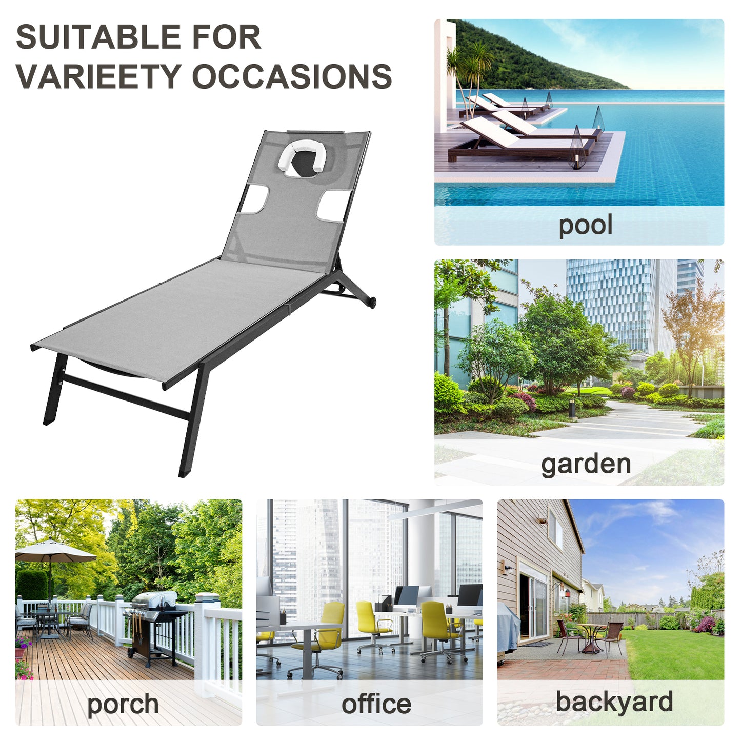 Garden Sun Lounger