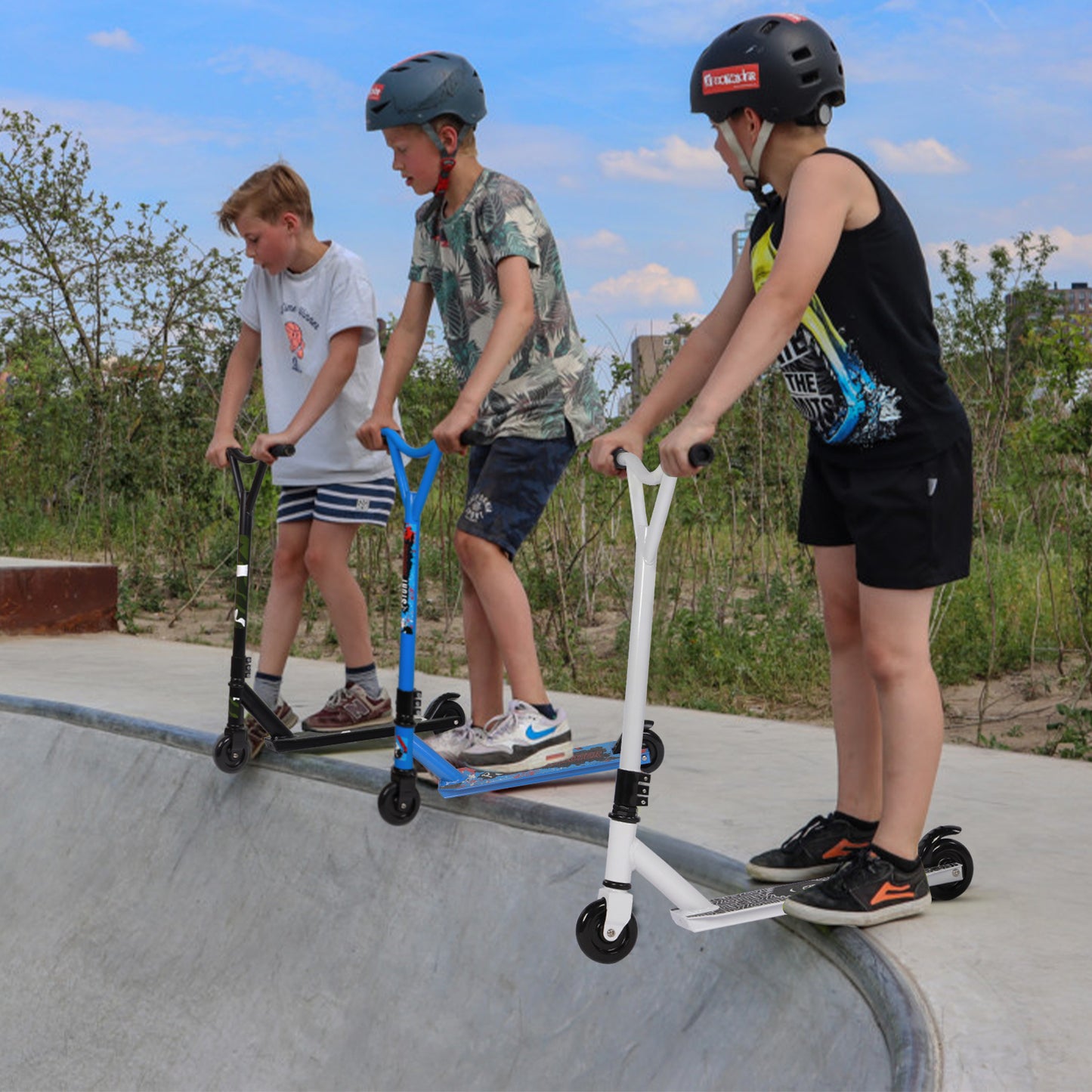 Stunt Scooter, for Child Age 8+, Youngster and Adult
