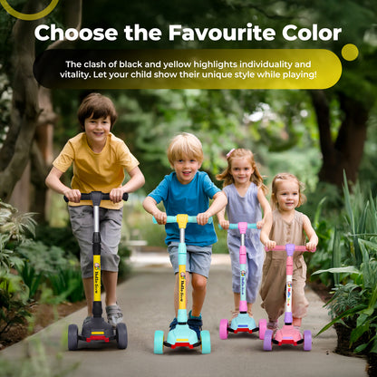 3 Wheel Foldable Kids Scooter LED Light Up Wheels