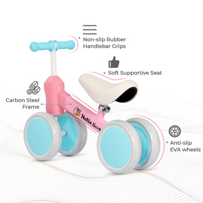 Hello5ive Baby Balance Bike - Pink