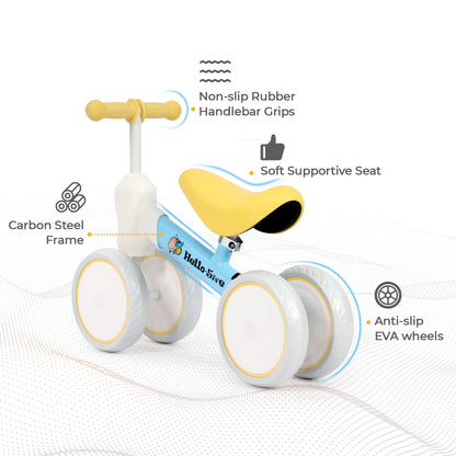 Hello5ive Baby Balance Bike - Yellow