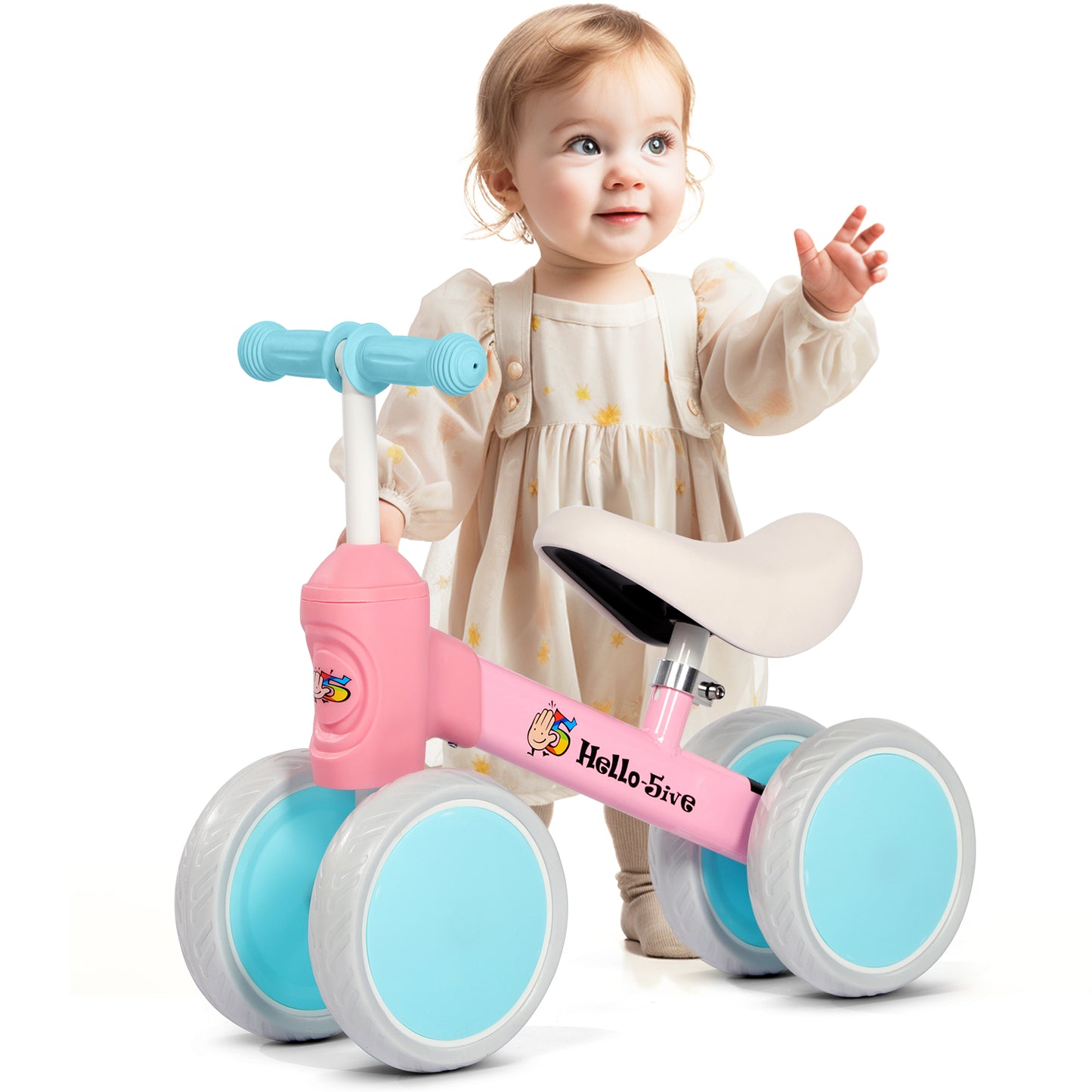 Hello5ive Baby Balance Bike - Pink