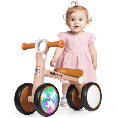 Baby Balance Bike with Lighting Wheels