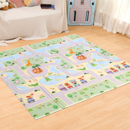 Hello5ive Foldable Baby Play Mat Mountain and Paradise