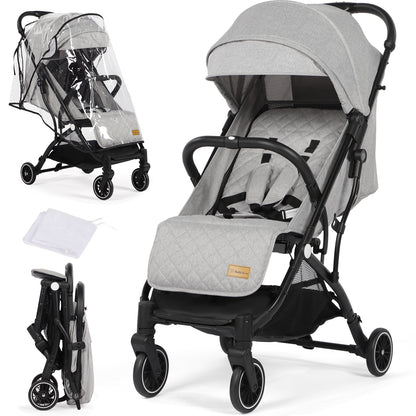 Lightweight Baby Pushchair with Adjustable Seat