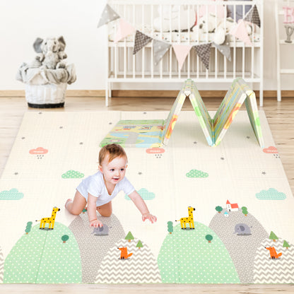 Hello5ive Foldable Baby Play Mat Mountain and Paradise