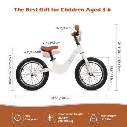 Balance Bike 14" Magnesium Alloy Frame