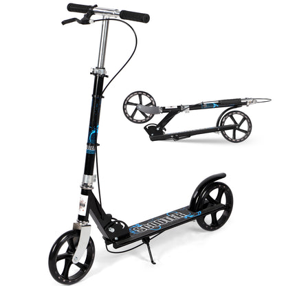 Foldable Kick Scooter with Dual Brakes