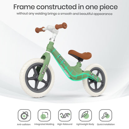 12" Balance Bike with Nylon Frame and Flat-Free Tires
