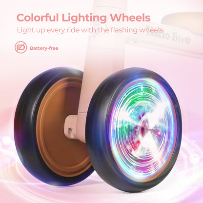 Baby Balance Bike with Lighting Wheels