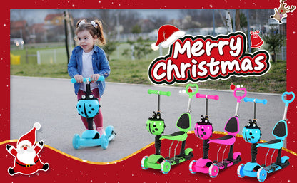 3 Wheels Kids Scooter, 1-8 Years Old